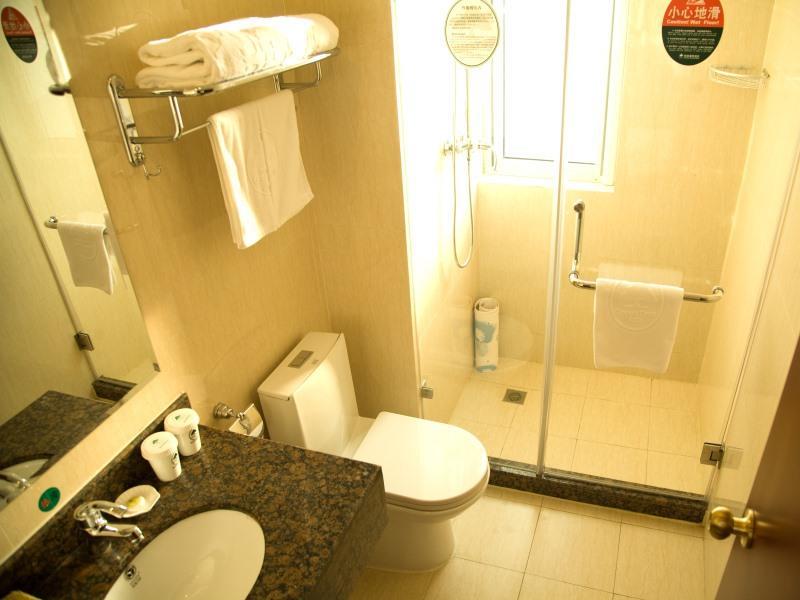 Greentree Inn Shanxi Yan An Luochuan Fuqian Street Express Hotel Dış mekan fotoğraf