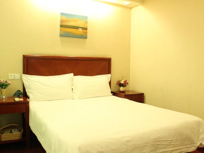 Greentree Inn Shanxi Yan An Luochuan Fuqian Street Express Hotel Dış mekan fotoğraf