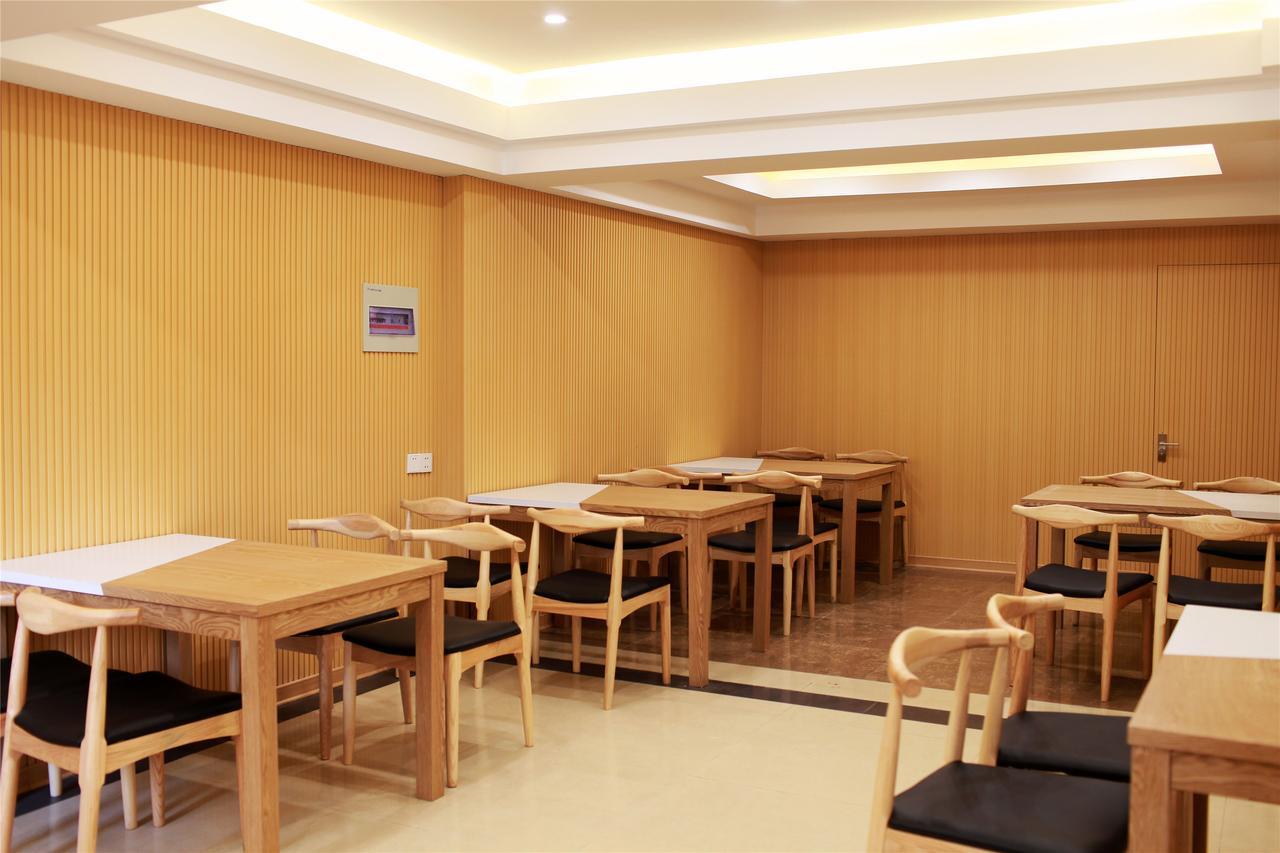 Greentree Inn Shanxi Yan An Luochuan Fuqian Street Express Hotel Dış mekan fotoğraf